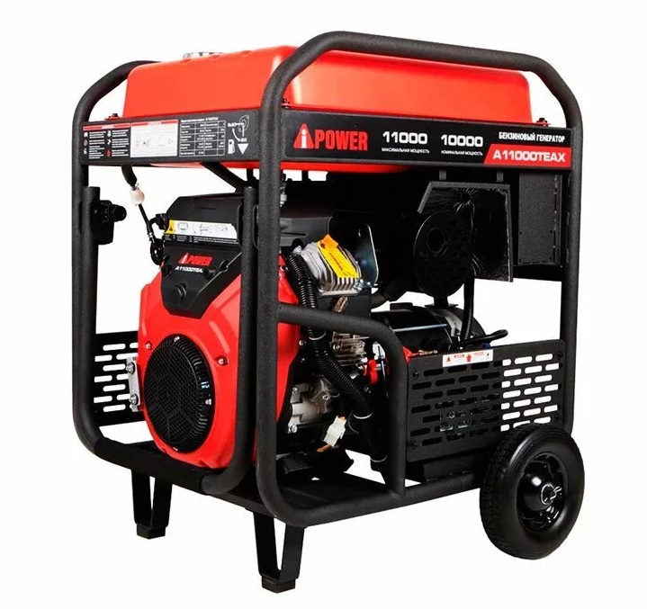 Генератор бензиновий, 3 фази (380В), 10кВт, A-IPOWER (A11000ТEAX)